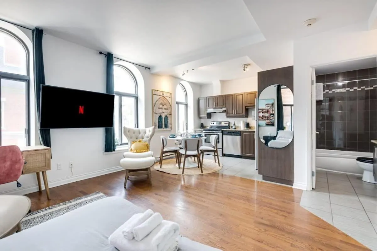 M11 Bright Studio In The Heart Of Mtl Montréal 0*,